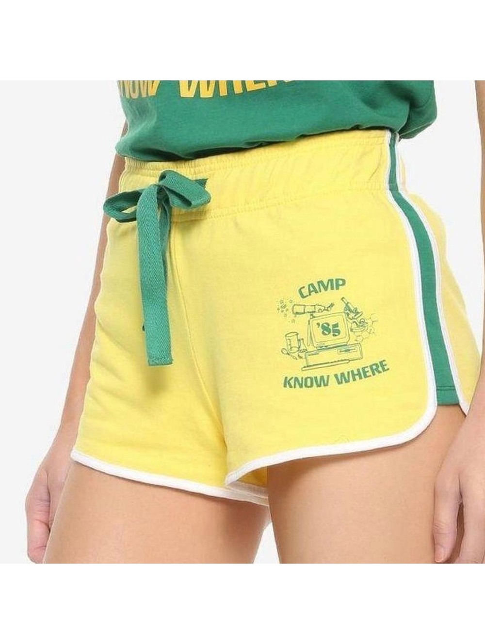 Stranger Things Camp Know Where Girls Soft Shorts Size small